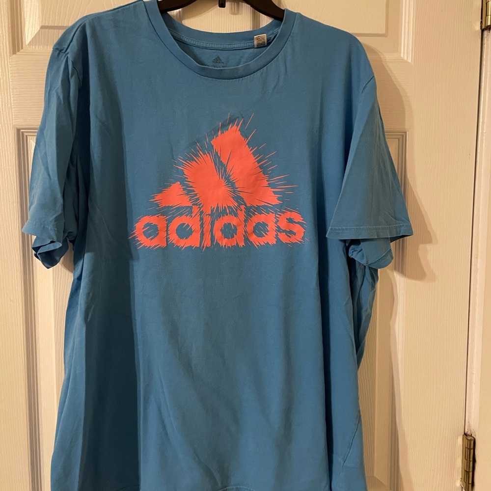 Adidas Men's Blue T-Shirt